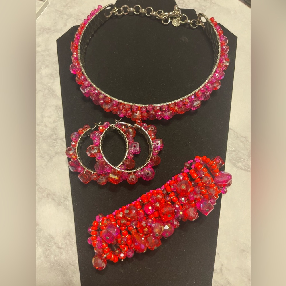 COPY - Sassy Jones Rochinda Pink - BRACELET ONLY
